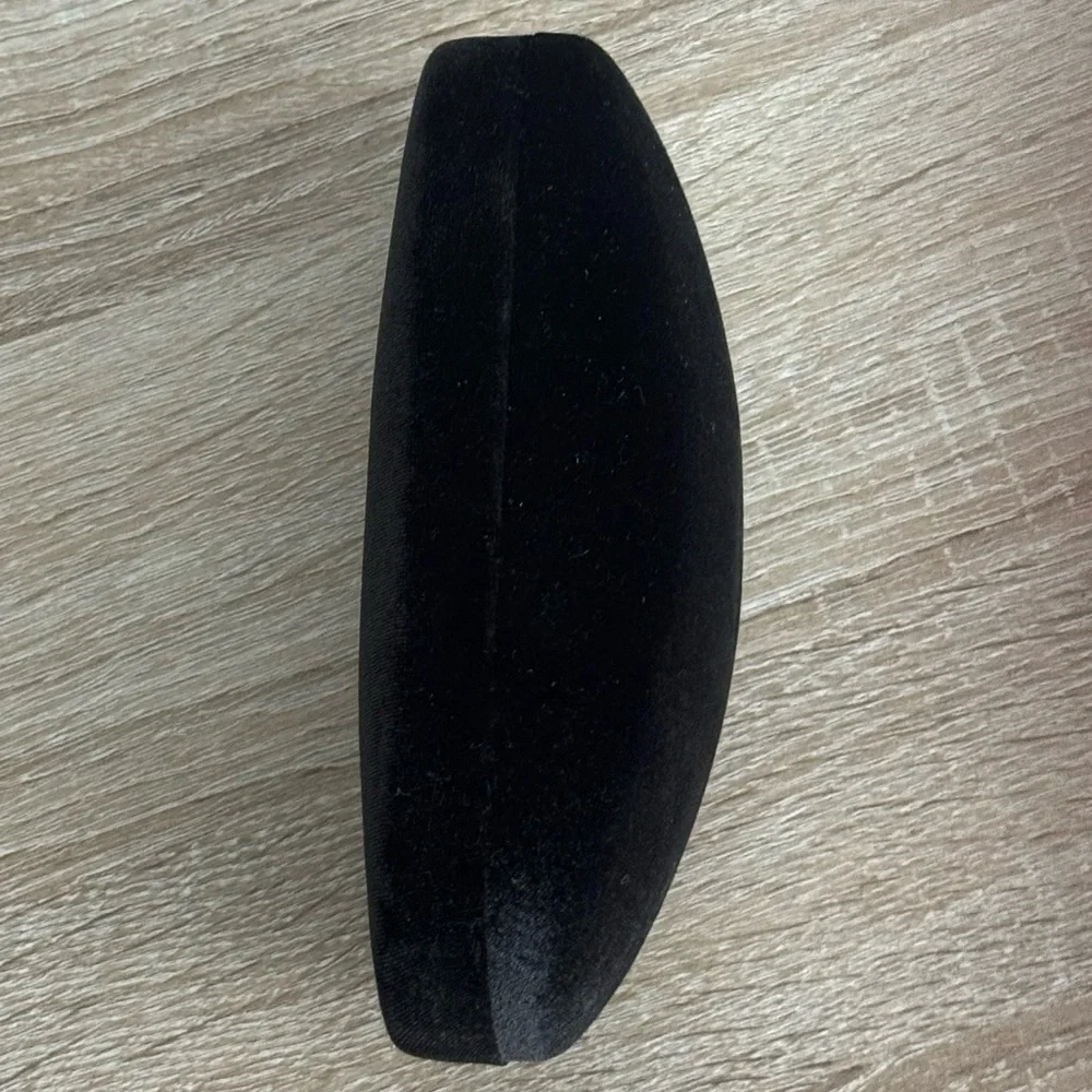 Tom Ford Black Velvet Hard Clamshell eyeglasses sunglasses Case